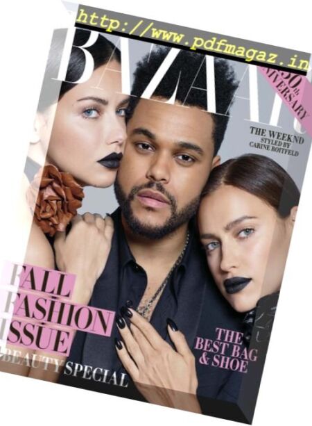 Harper’s Bazaar USA – September 2017 Cover
