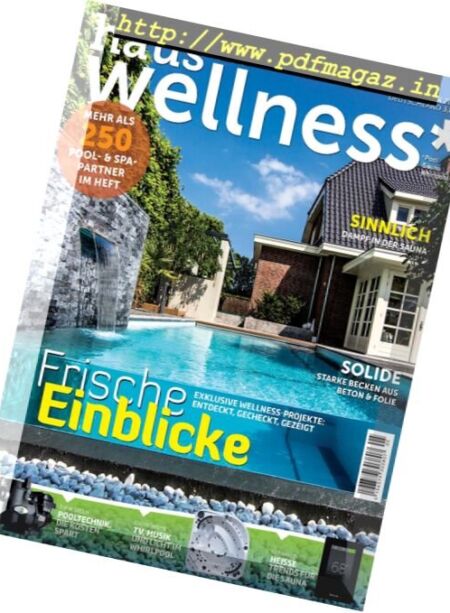 Haus und Wellness – Oktober-November 2017 Cover