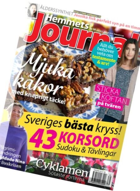Hemmets Journal – 14 September 2017 Cover
