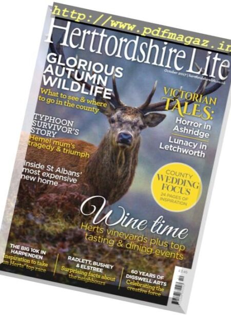 Hertfordshire Life – October 2017 Cover