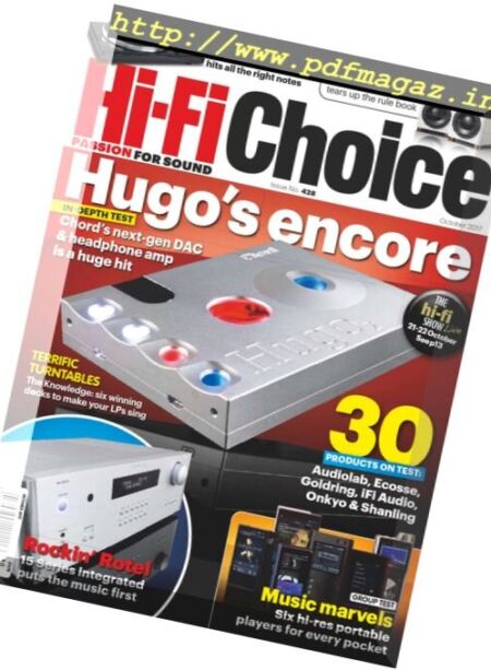 Hi-Fi Choice – October 2017 Cover