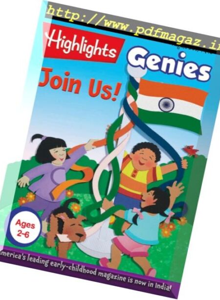 Highlights Genies – August 2017 Cover