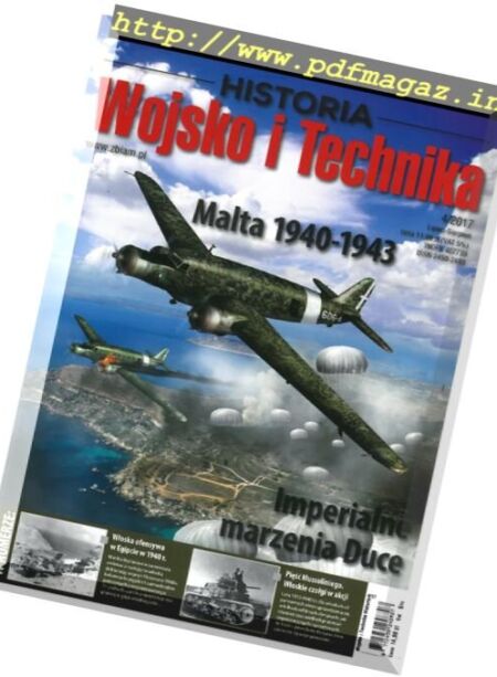 Historia Wojsko i Technika – Lipiec-Sierpien 2017 Cover