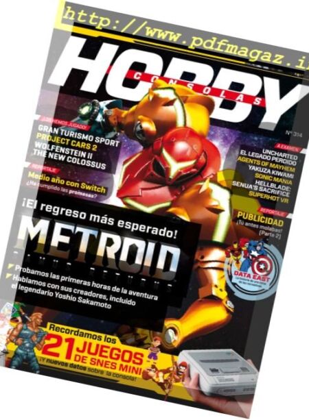Hobby Consolas – N 314, 2017 Cover