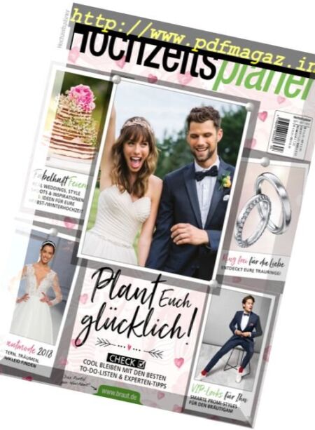Hochzeitsplaner – Oktober-November 2017 Cover