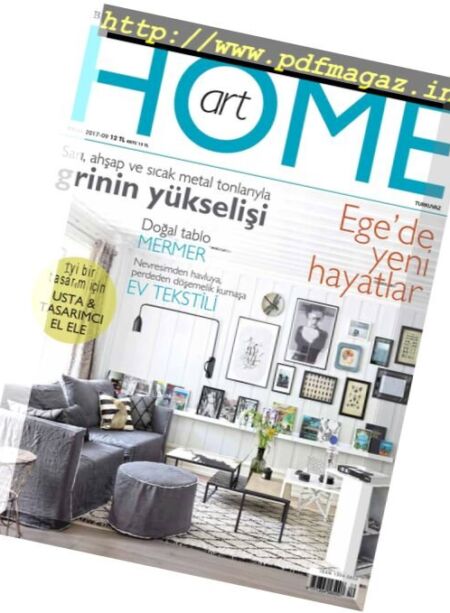 HomeArt – Eylul 2017 Cover