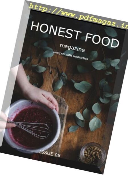 Honest Food – Spring 2017 Cover