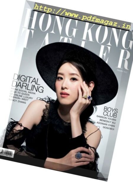 Hong Kong Tatler – October 2017 Cover