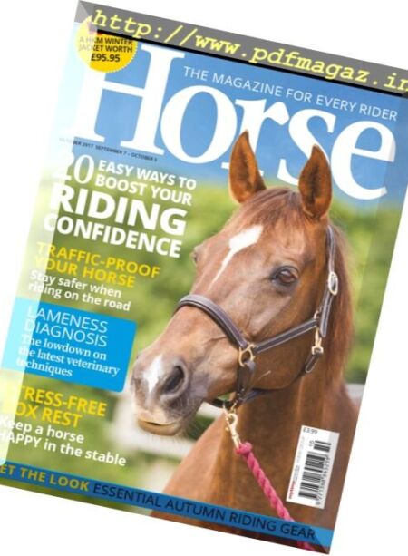 Horse – October 2017 Cover