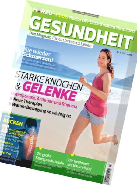 Horzu Gesundheit – Nr.3 2017 Cover