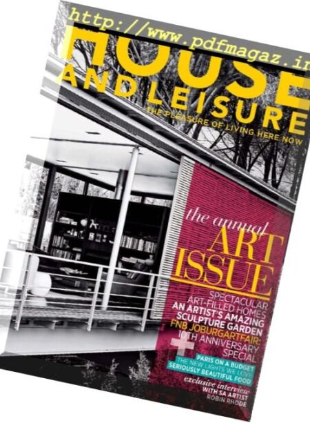 House and Leisure – September 2017 Cover