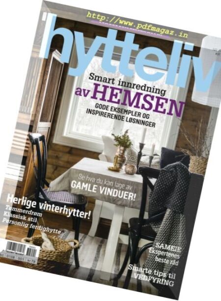 Hytteliv – januar 2017 Cover