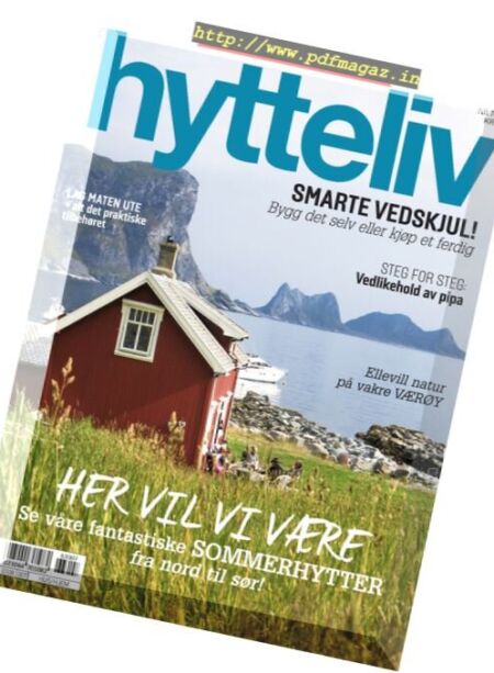 Hytteliv – juli 2016 Cover