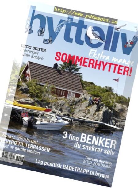 Hytteliv – juni 2016 Cover
