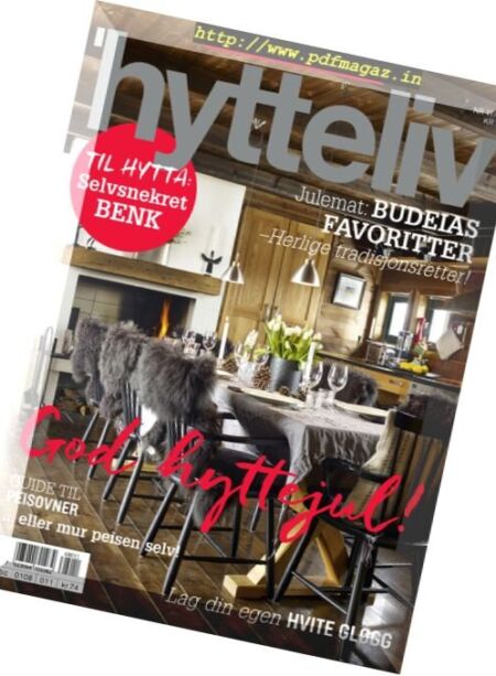 Hytteliv – november 2016 Cover