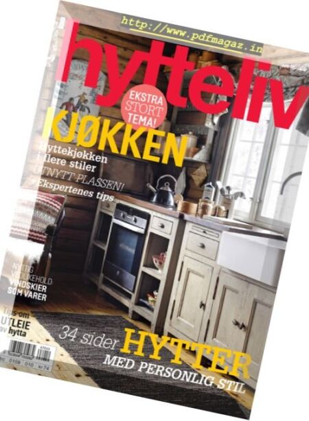 Hytteliv – oktober 2016 Cover