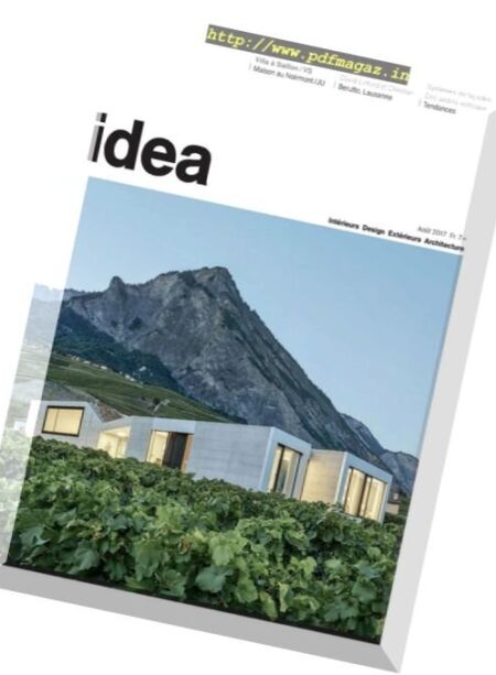 Idea – Juillet-Aout 2017 Cover