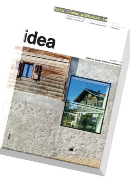 Idea – Mai-Juin 2017 Cover