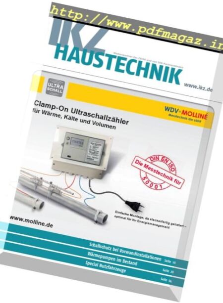 IKZ Haustechnik – September 2017 Cover