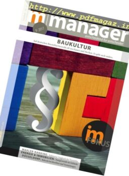 Immobilienmanager – Nr.9 2017