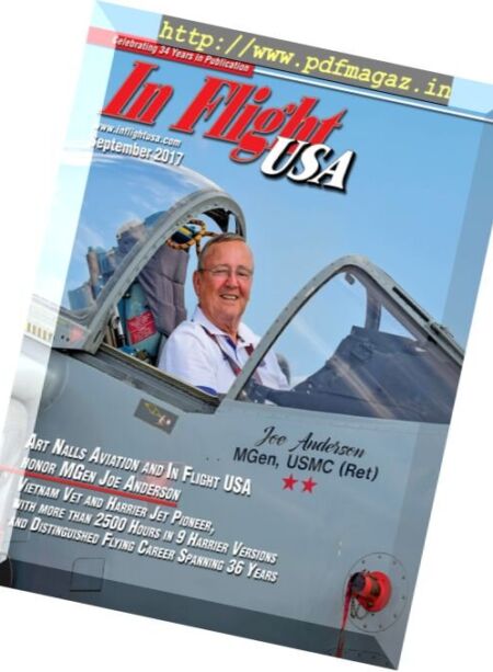 In Flight USA – September 2017 Cover
