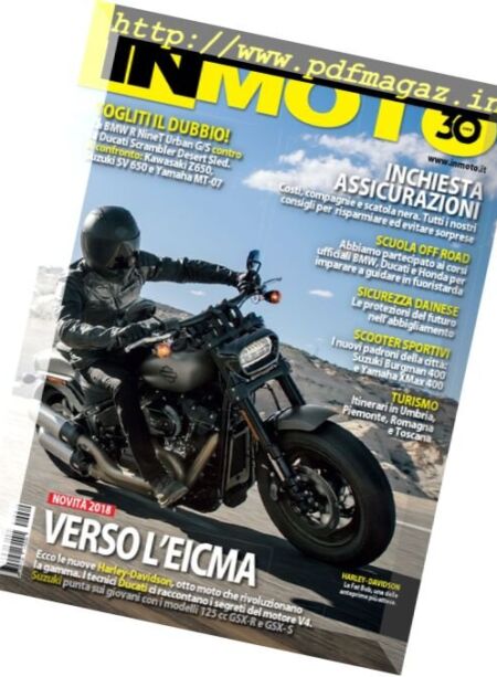 In Moto – Ottobre 2017 Cover