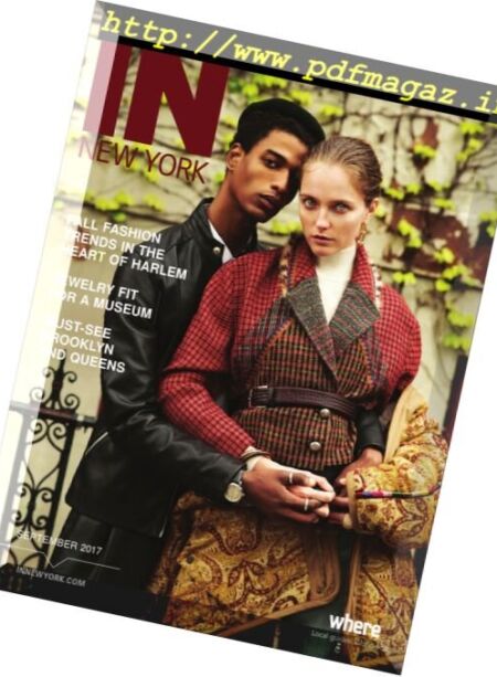IN New York – September 2017 Cover