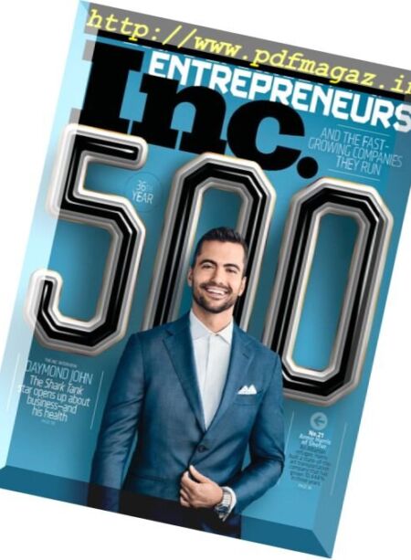 Inc. Magazine – September 2017 Cover