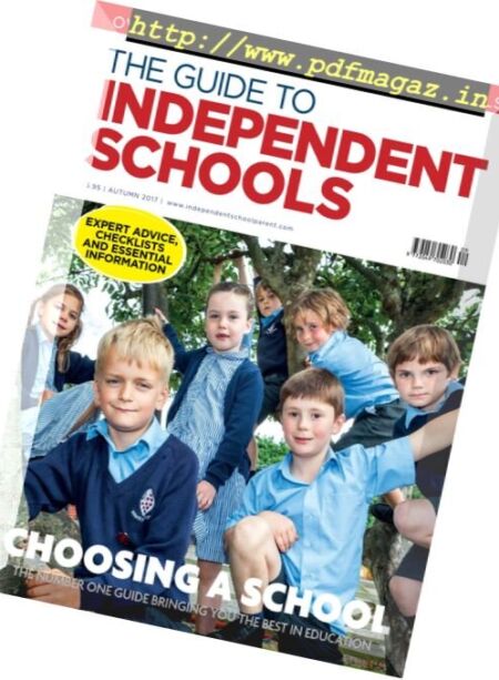 Independent School Parent – Autumn Schools Guide 2017 Cover