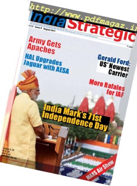 India Strategic – August 2017 Cover
