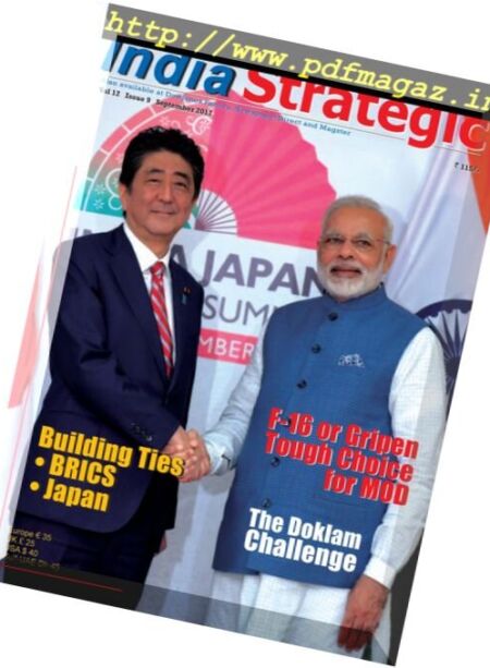 India Strategic – September 2017 Cover