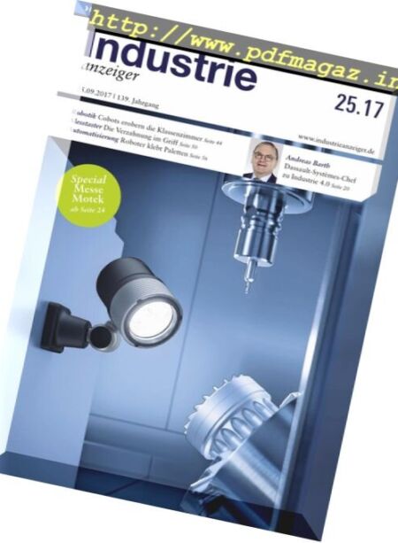 Industrie Anzeiger – Nr.25 2017 Cover