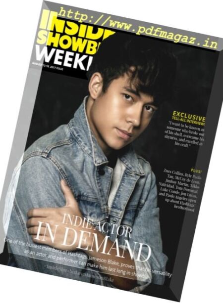 Inside Showbiz – 12-18 August 2017 Cover