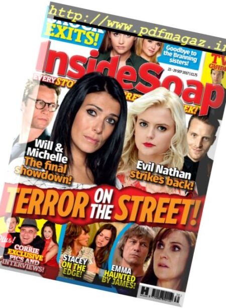 Inside Soap UK – 23-29 September 2017 Cover
