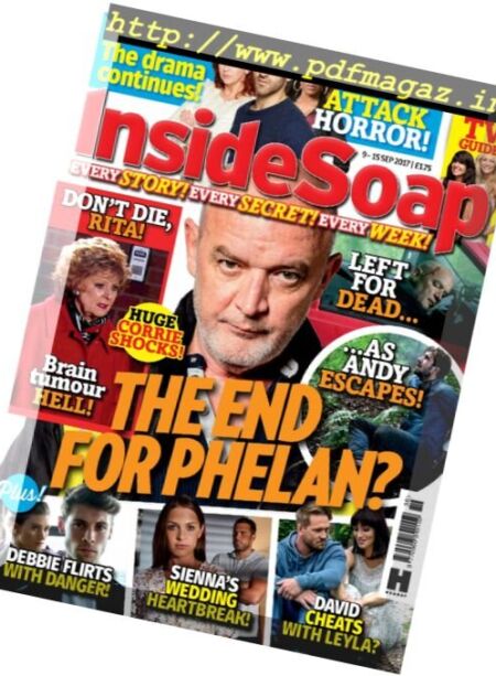 Inside Soap UK – 9 September 2017 Cover