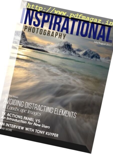 Inspirational Photography – July-August 2017 Cover