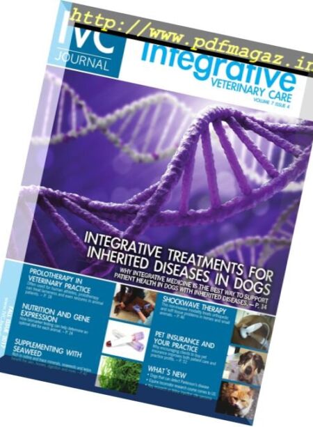 Integrative Veterinary Care – Fall 2017 Cover