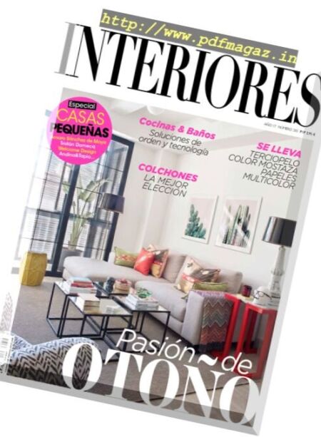 Interiores – Octubre 2017 Cover