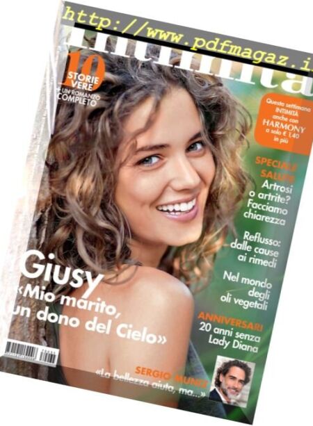 Intimita – 6 Settembre 2017 Cover