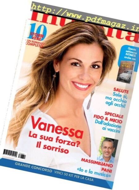 Intimita – 9 Agosto 2017 Cover