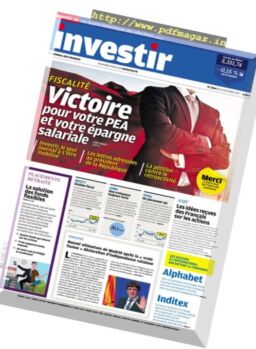Investir – 14 Octobre 2017