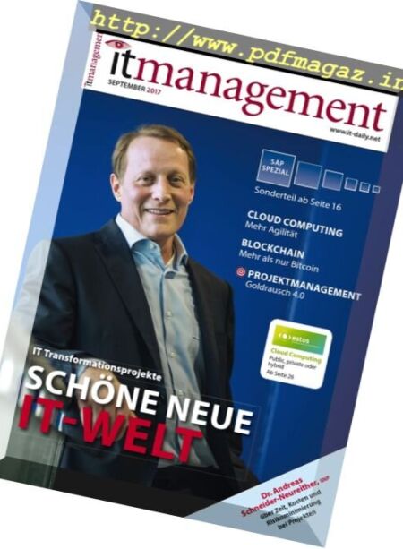 IT Management – September 2017 Cover