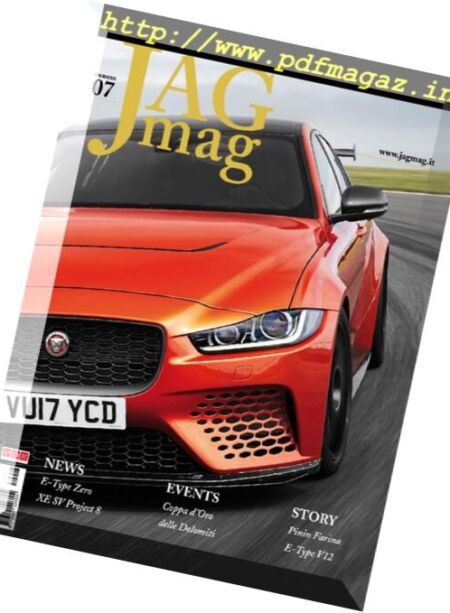 Jag Mag – Luglio-Agosto-Settembre 2017 Cover