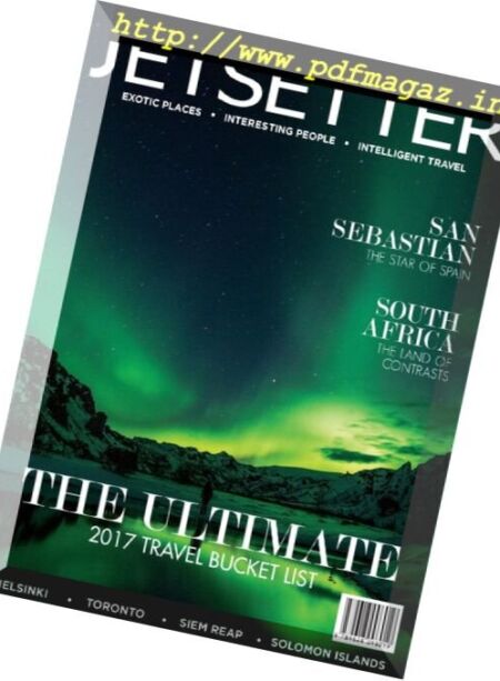 Jetsetter Magazine – Spring 2017 Cover