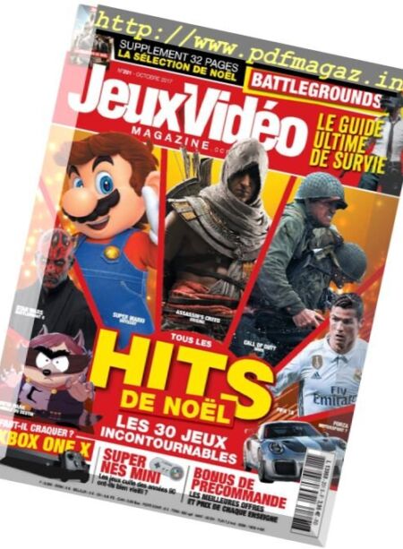 Jeux Video Magazine – Octobre 2017 Cover