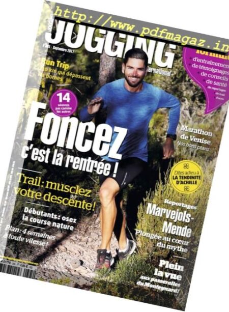 Jogging International – Septembre 2017 Cover
