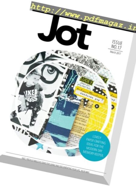 Jot Magazine – March 2017 Cover