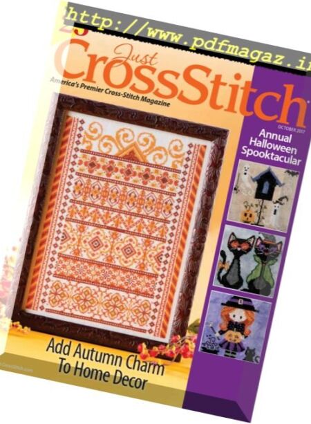 Just CrossStitch – October 2017 Cover