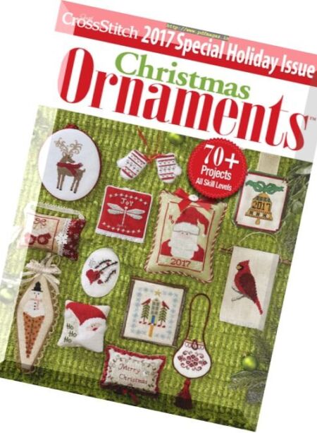 Just CrossStitch – Special Holiday Issue Christmas Ornaments 2017 Cover