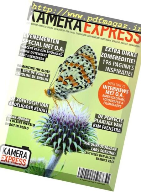 Kamera Express Magazine – Lente-Zomer 2017 Cover